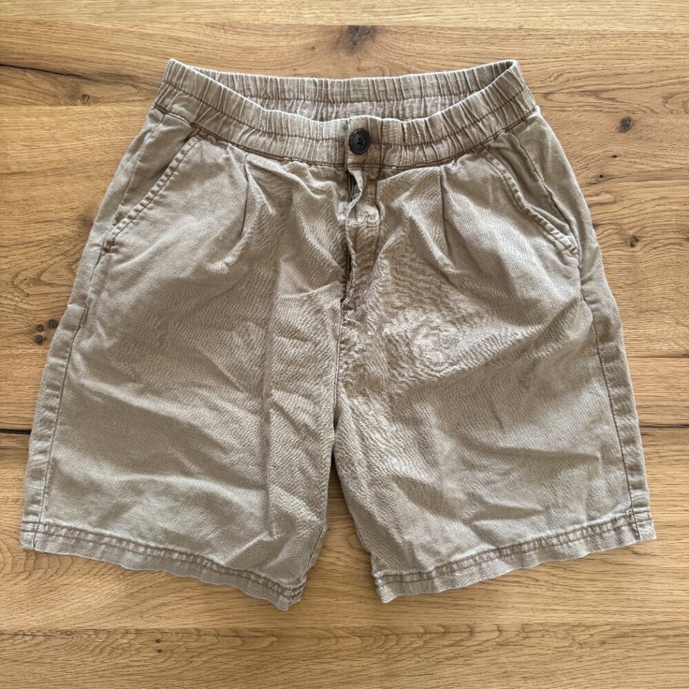 ZARA BOYS BROWN TAN SHORTS - Picture 2 of 12